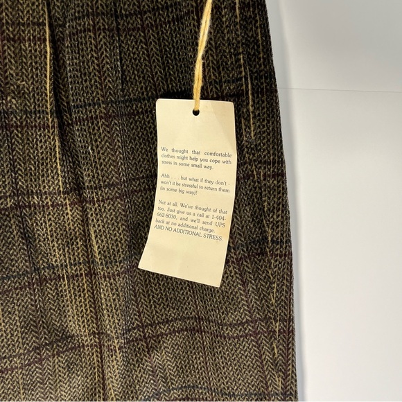 NOS Spiegel Vtg Men Pants Ready To Wind Down Corduroy Style Straight Leg Sz 32L - Picture 6 of 11